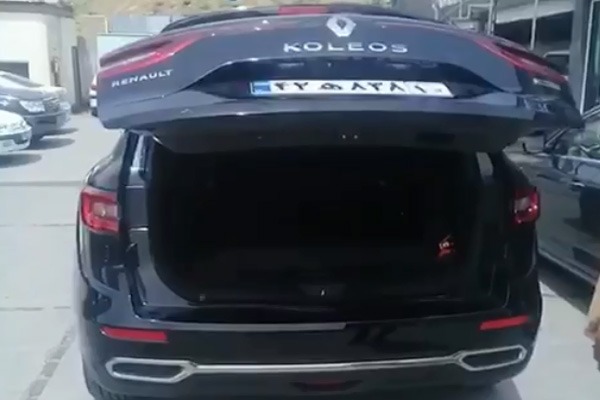 جک صندوق برقی و سنسور پا رنو کولیوس NEW