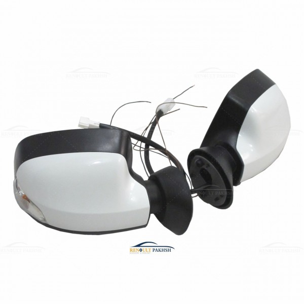 آینه راهنمادار سفید تندر90
